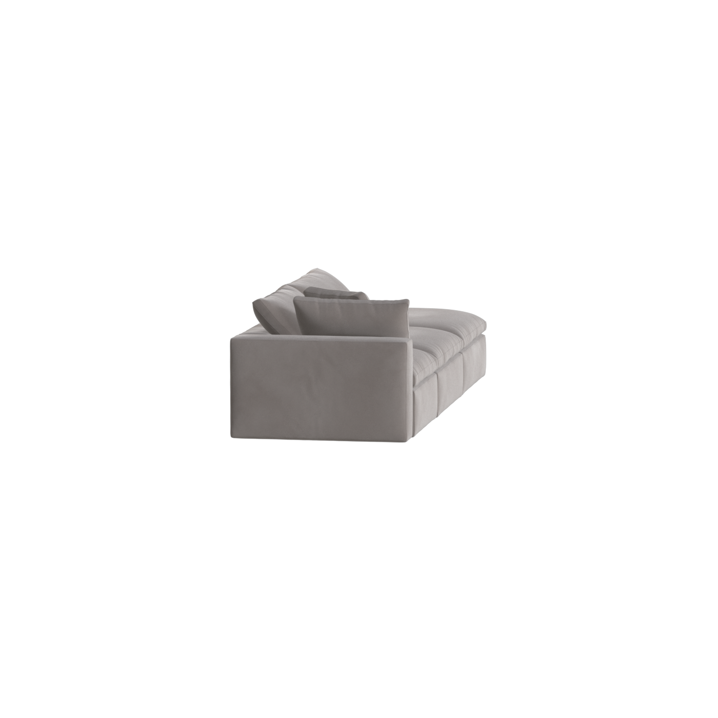Ari modulares Ecksofa mit Sitzhocker