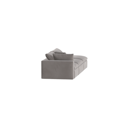 Ari modulares Ecksofa mit Sitzhocker