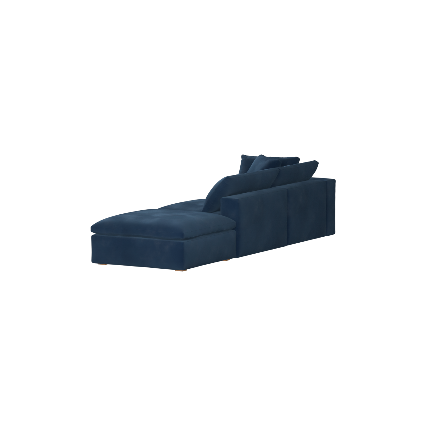 Ari modular corner Sofa with pouffe - Wide fabric range