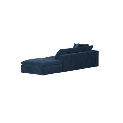 Ari modular corner Sofa with pouffe - Wide fabric range
