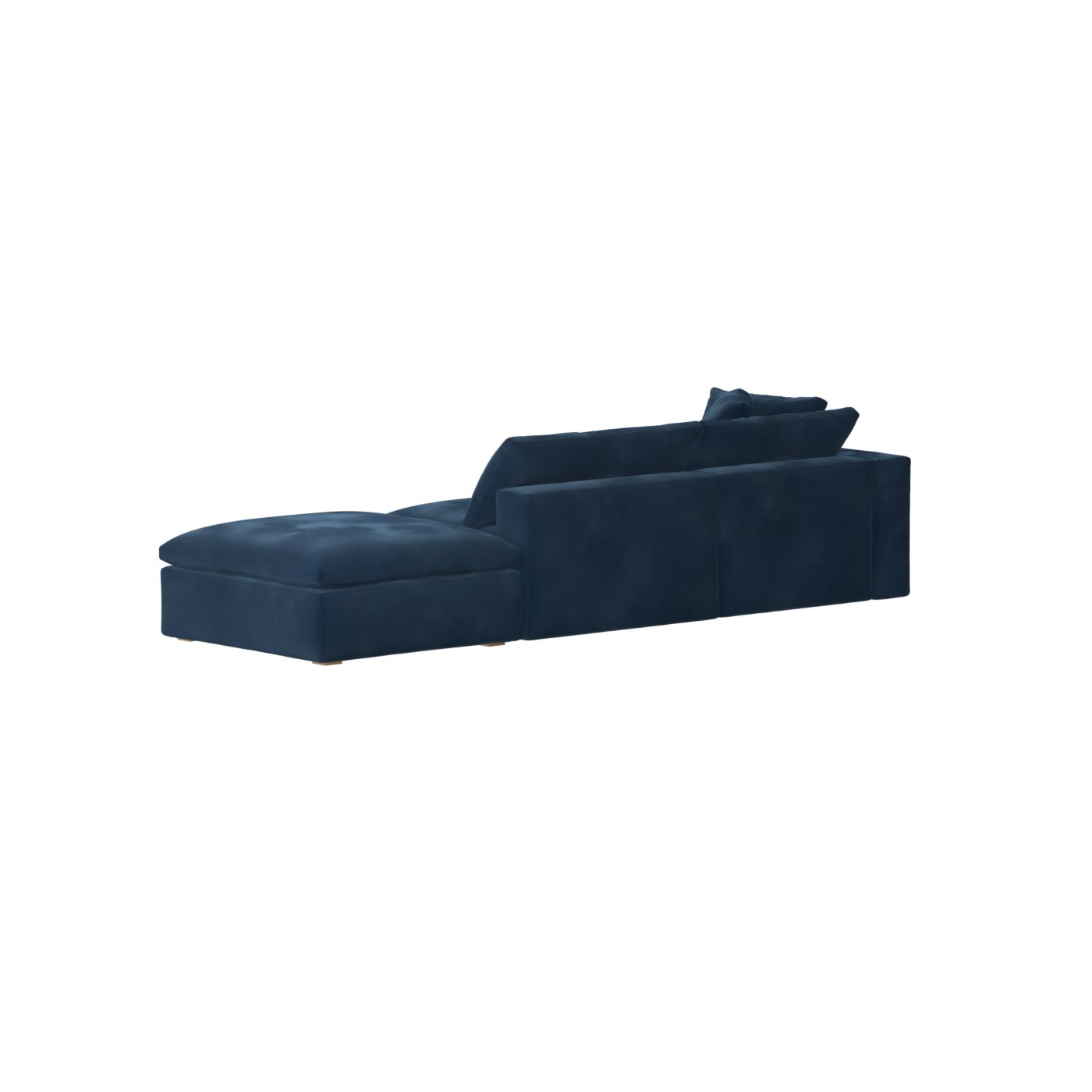 Ari modular corner Sofa with pouffe - Wide fabric range