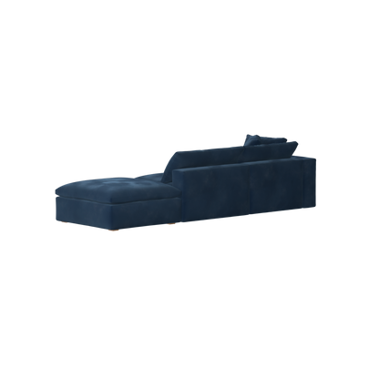 Ari modular corner Sofa with pouffe - Wide fabric range