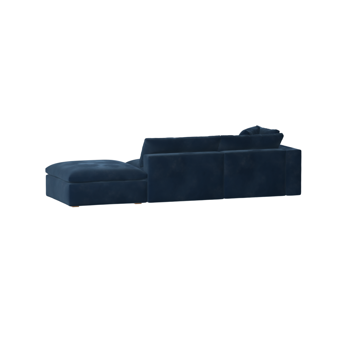 Ari modular corner Sofa with pouffe - Wide fabric range