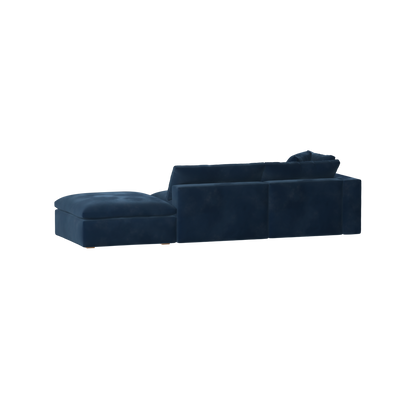 Ari modular corner Sofa with pouffe - Wide fabric range