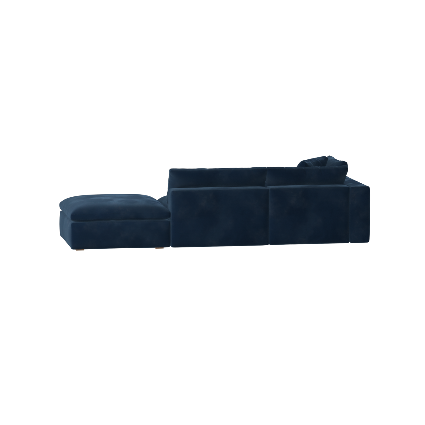 Ari modular corner Sofa with pouffe - Wide fabric range