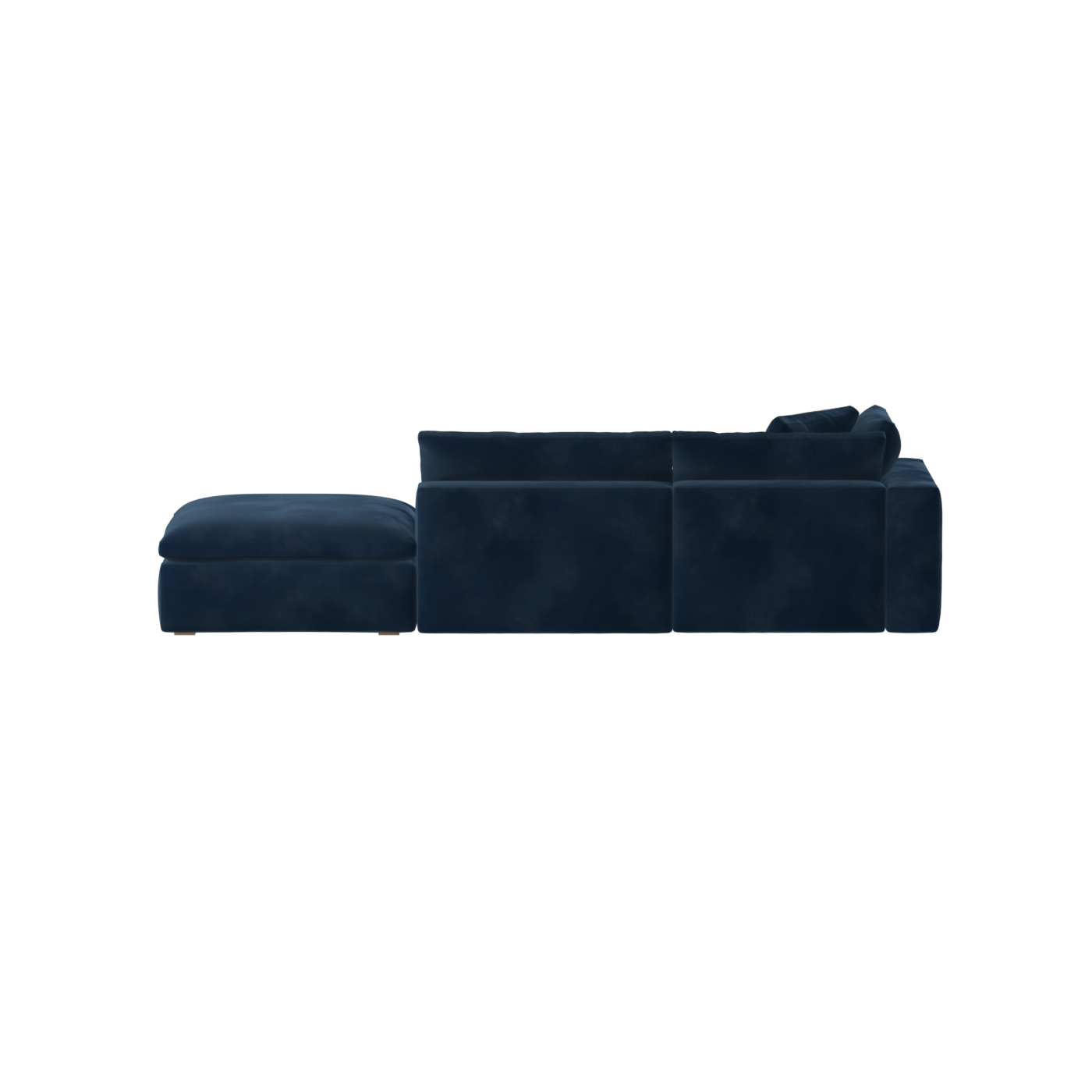 Ari modular corner Sofa with pouffe - Wide fabric range