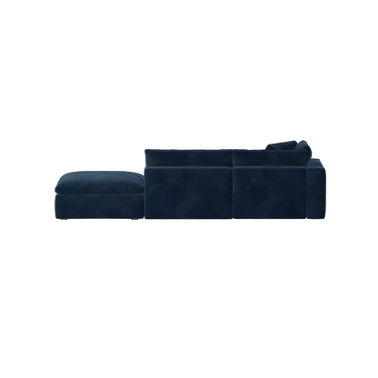Ari modular corner Sofa with pouffe - Wide fabric range