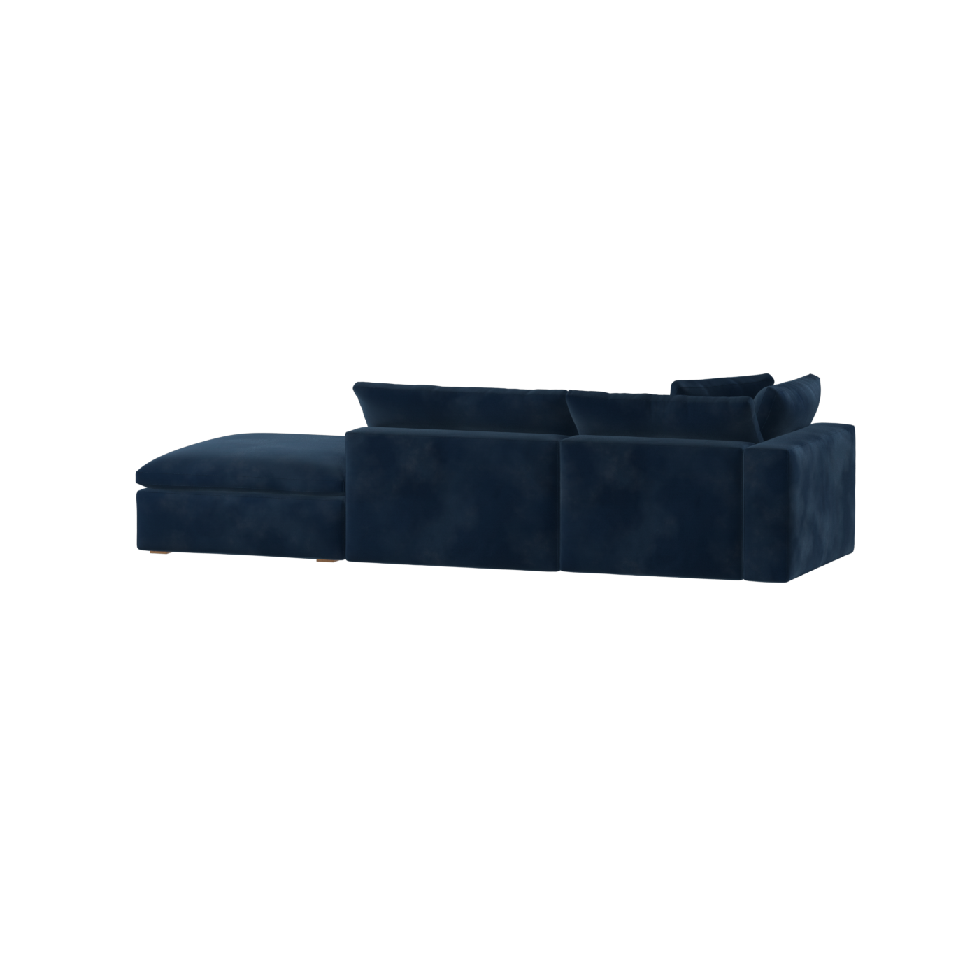 Ari modular corner Sofa with pouffe - Wide fabric range