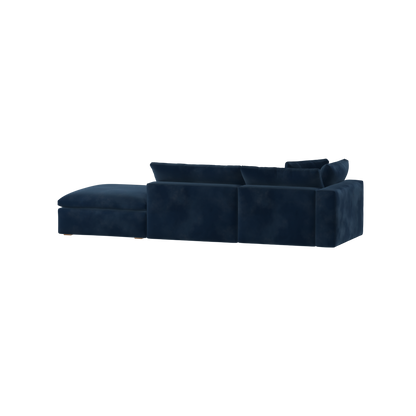 Ari modular corner Sofa with pouffe - Wide fabric range