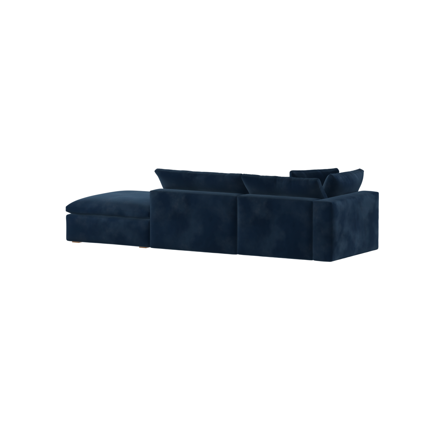Ari modular corner Sofa with pouffe - Wide fabric range
