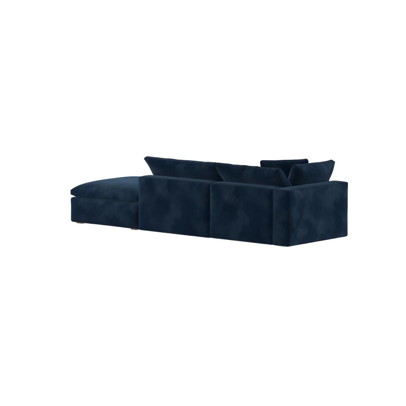 Ari modular corner Sofa with pouffe - Wide fabric range
