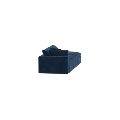 Ari modular corner Sofa with pouffe - Wide fabric range