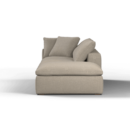 Ari modulares Ecksofa mit Sitzhocker