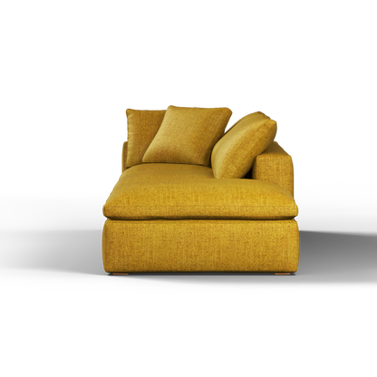 Ari modular corner Sofa with pouffe - Wide fabric range