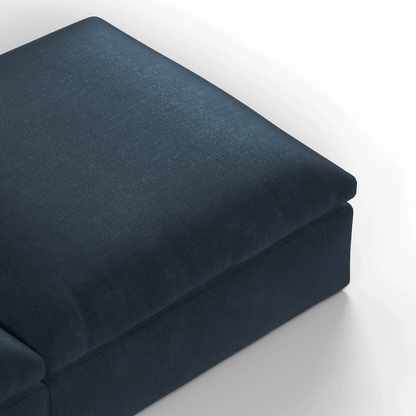 Ari modular corner Sofa with pouffe - Wide fabric range