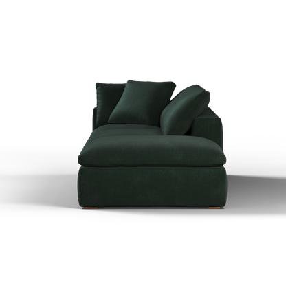 Ari modular corner Sofa with pouffe - Wide fabric range