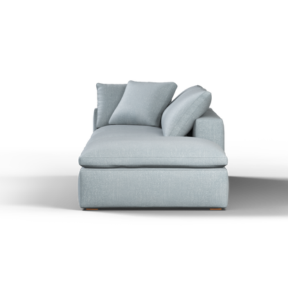 Ari modular corner Sofa with pouffe - Wide fabric range