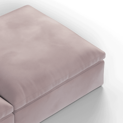 Ari modulares Ecksofa mit Sitzhocker
