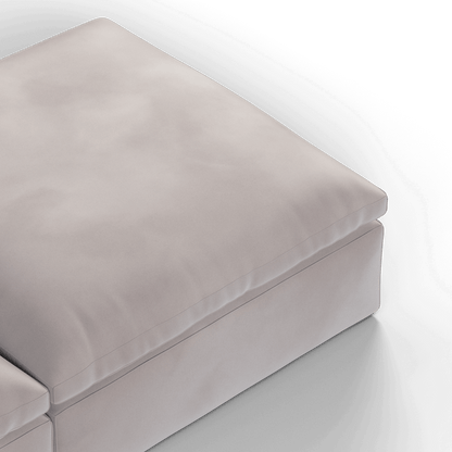 Ari modulares Ecksofa mit Sitzhocker