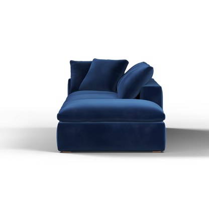 Ari modular corner Sofa with pouffe - Wide fabric range