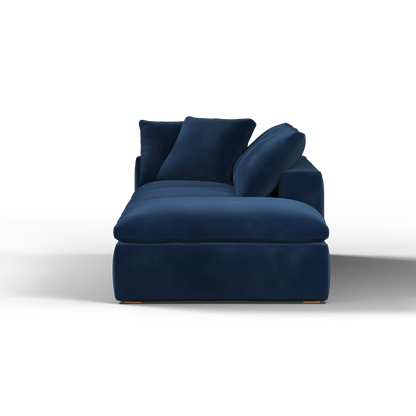 Ari modular corner Sofa with pouffe - Wide fabric range