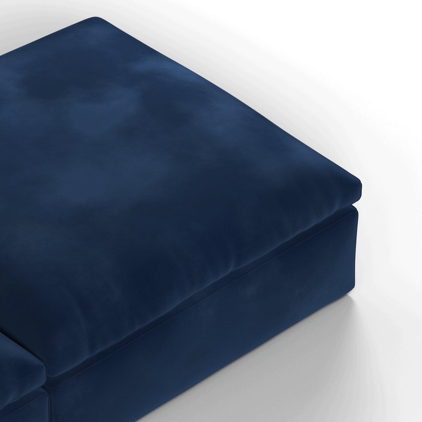 Ari modular corner Sofa with pouffe - Wide fabric range