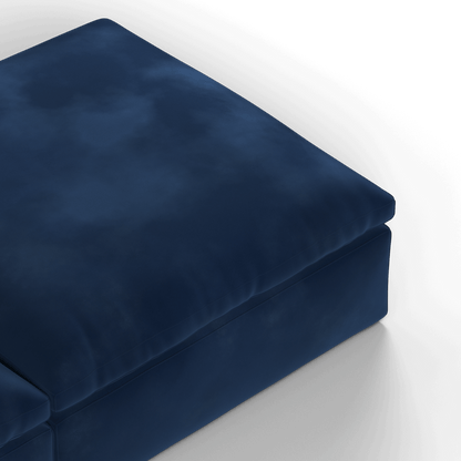 Ari modular corner Sofa with pouffe - Wide fabric range