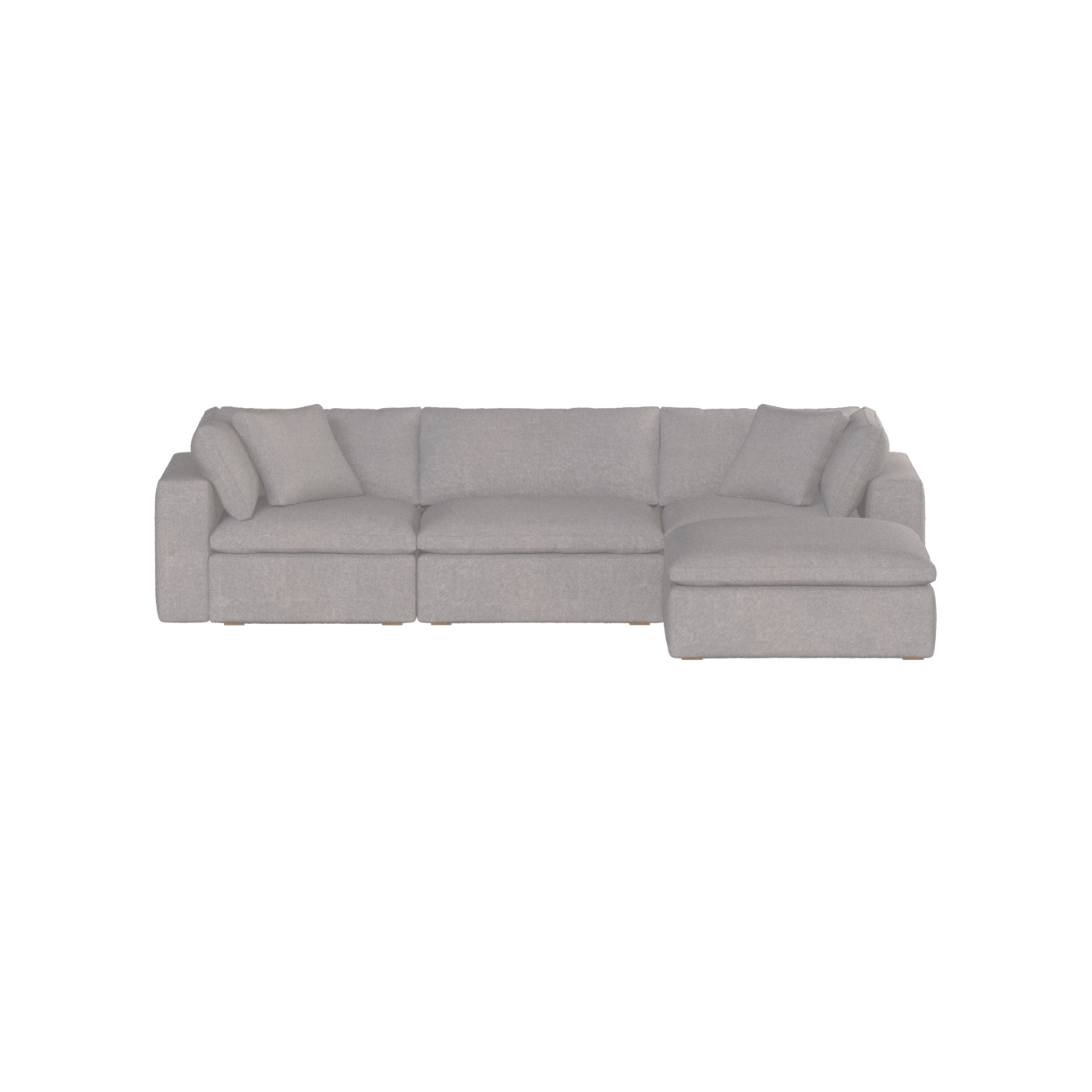 Ari dreisitziges modulares Ecksofa