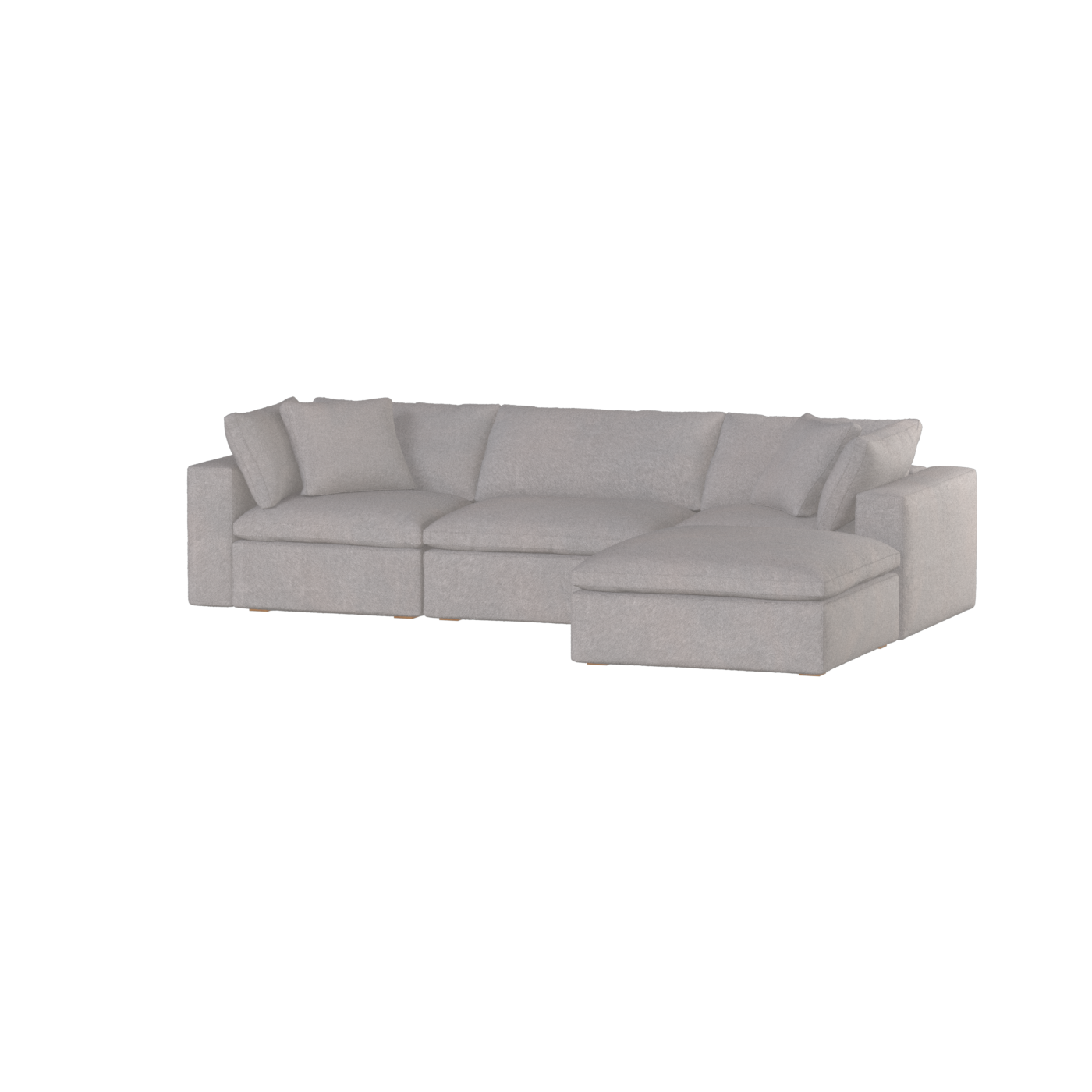 Ari dreisitziges modulares Ecksofa