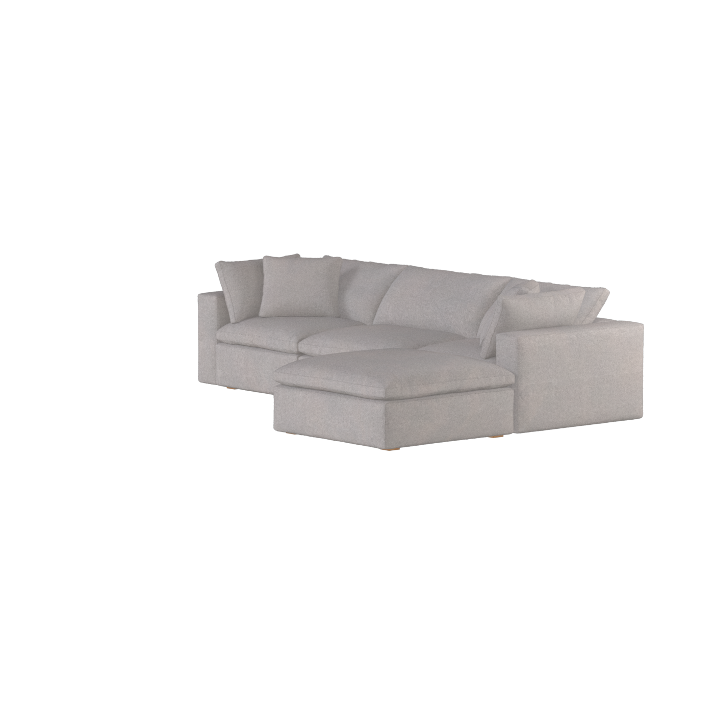 Ari dreisitziges modulares Ecksofa