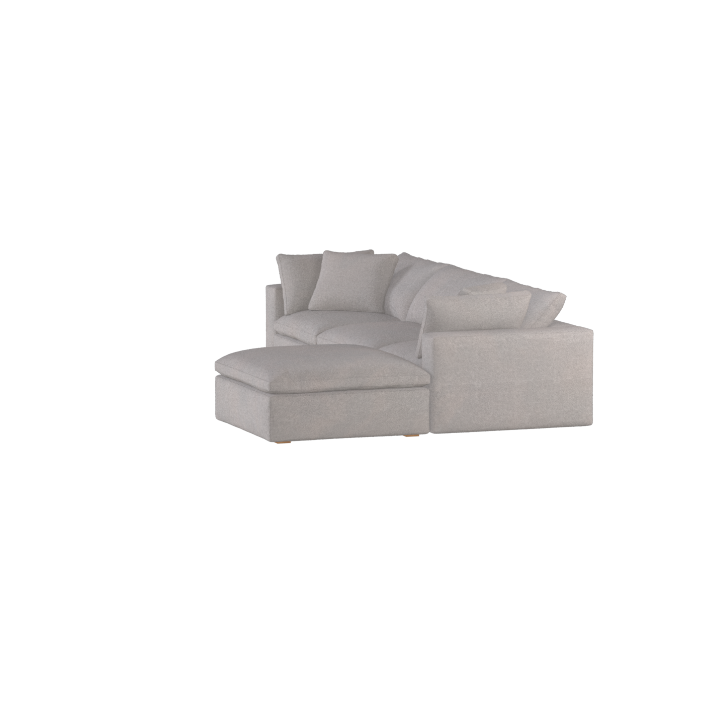 Ari dreisitziges modulares Ecksofa