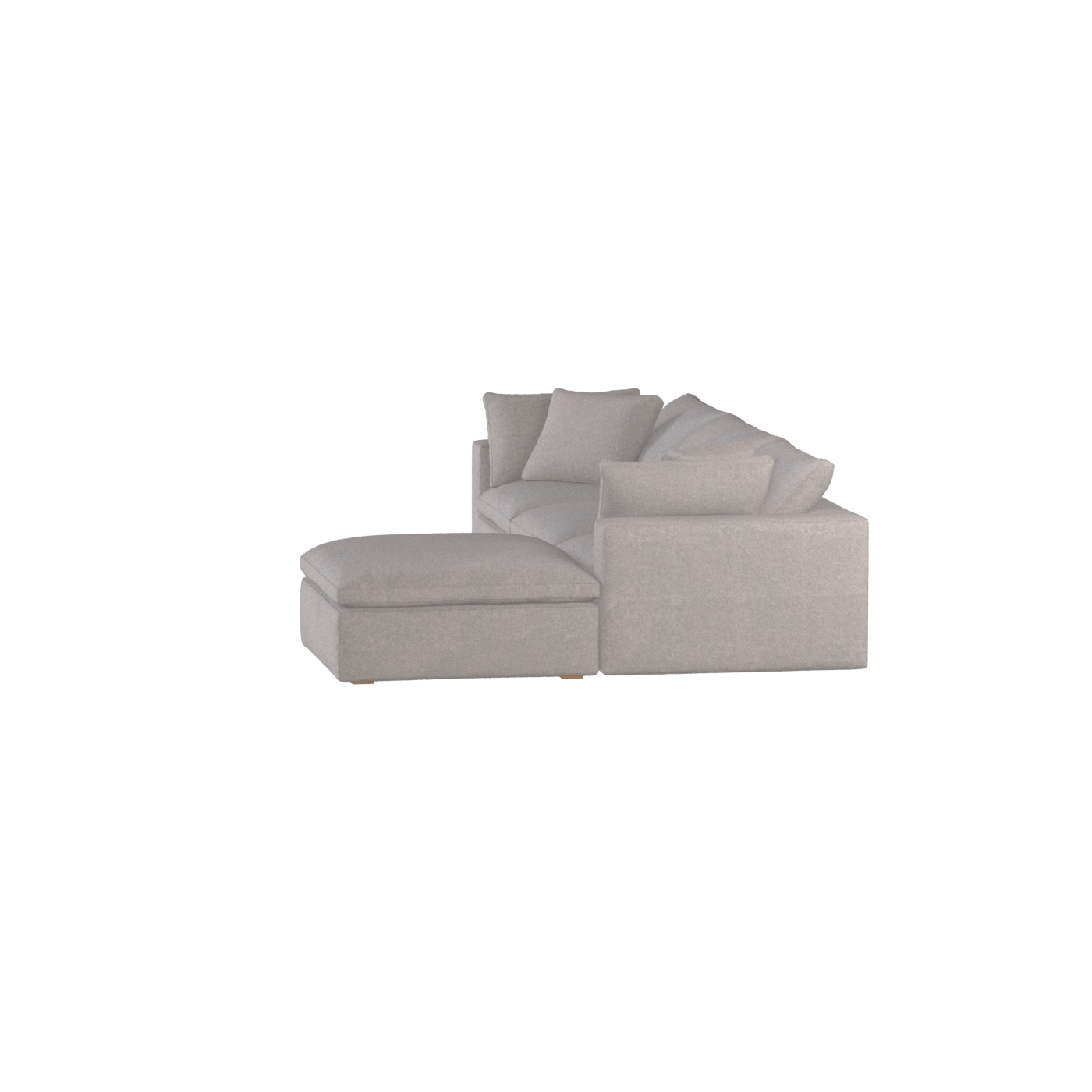 Ari dreisitziges modulares Ecksofa