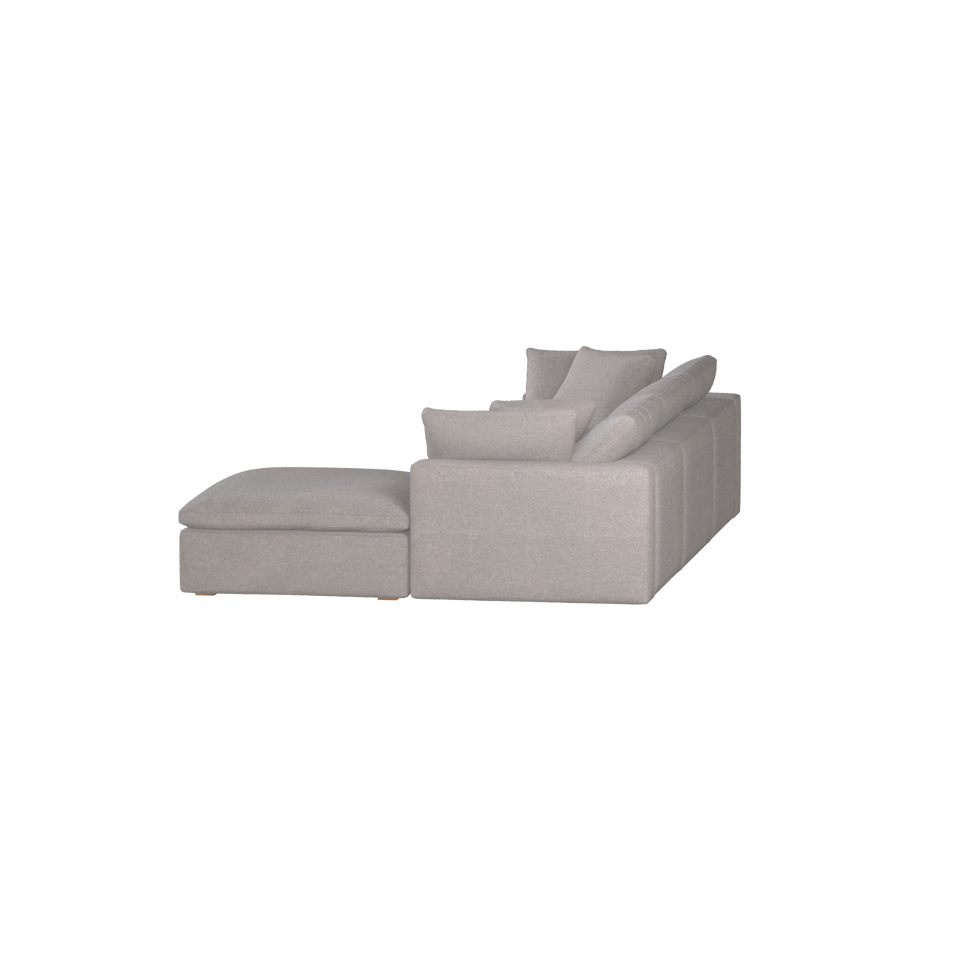 Ari dreisitziges modulares Ecksofa