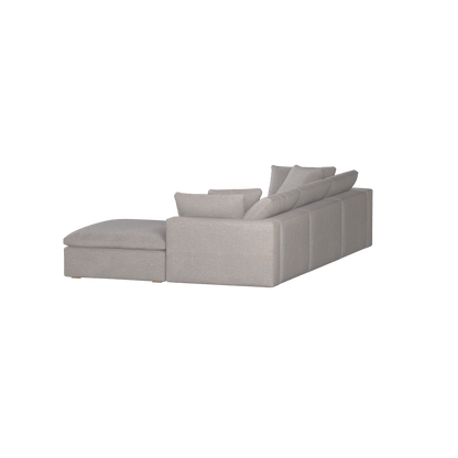 Ari dreisitziges modulares Ecksofa