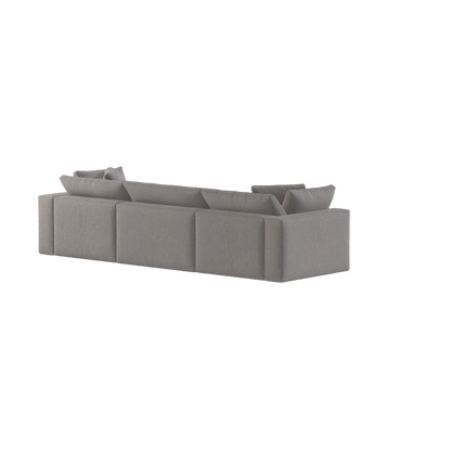 Ari dreisitziges modulares Ecksofa