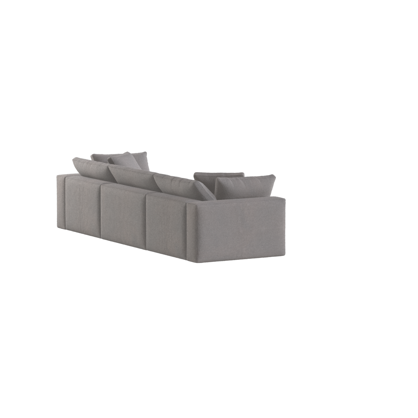Ari dreisitziges modulares Ecksofa