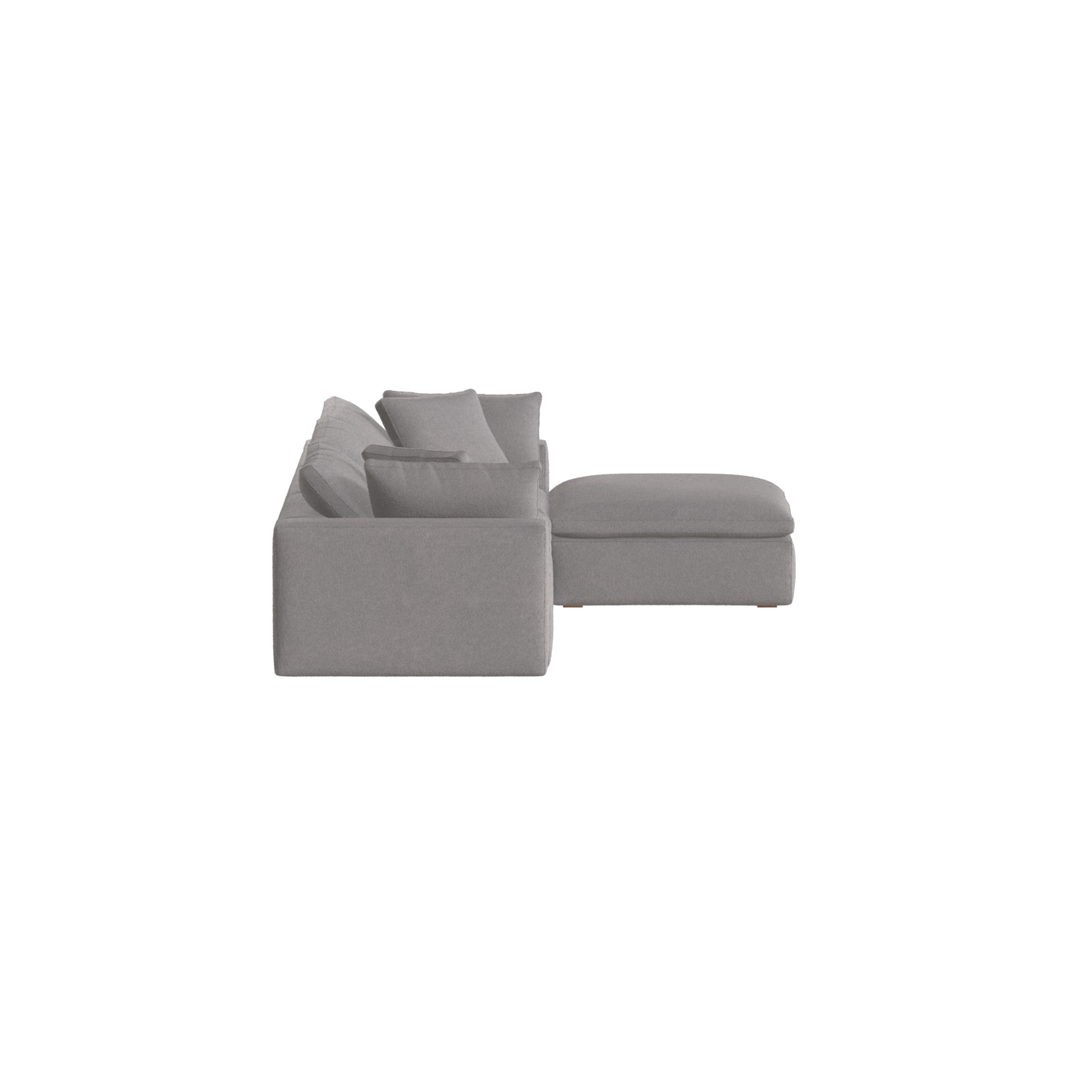 Ari dreisitziges modulares Ecksofa