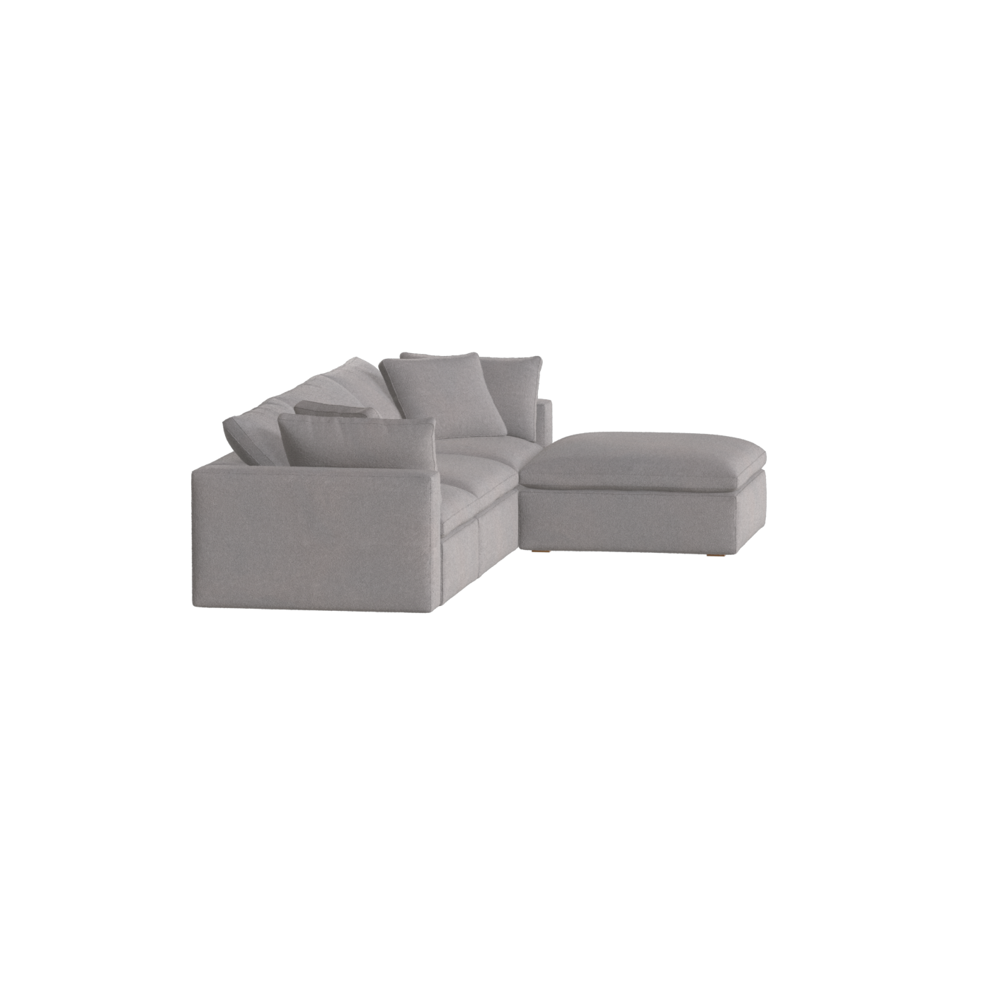 Ari dreisitziges modulares Ecksofa