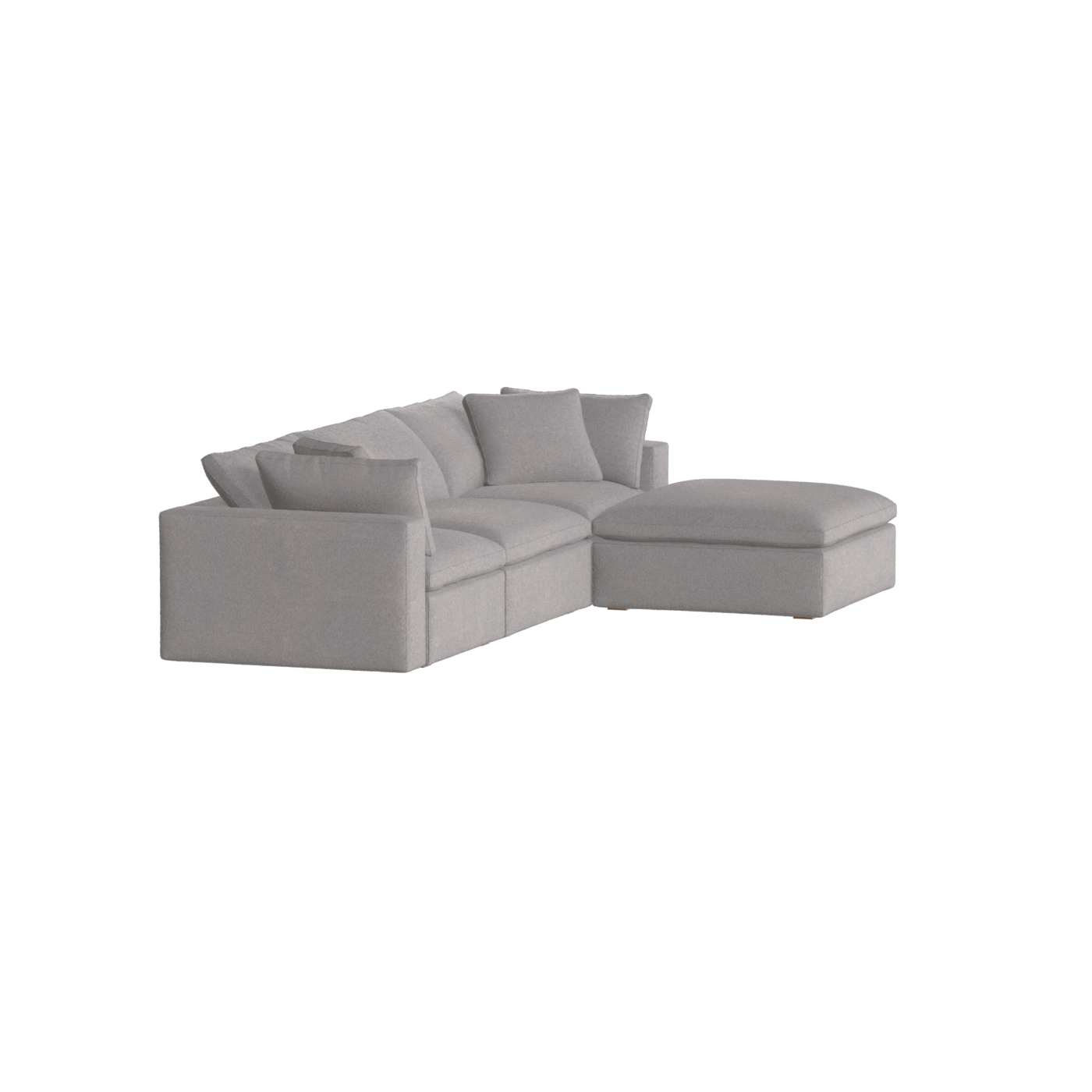 Ari dreisitziges modulares Ecksofa