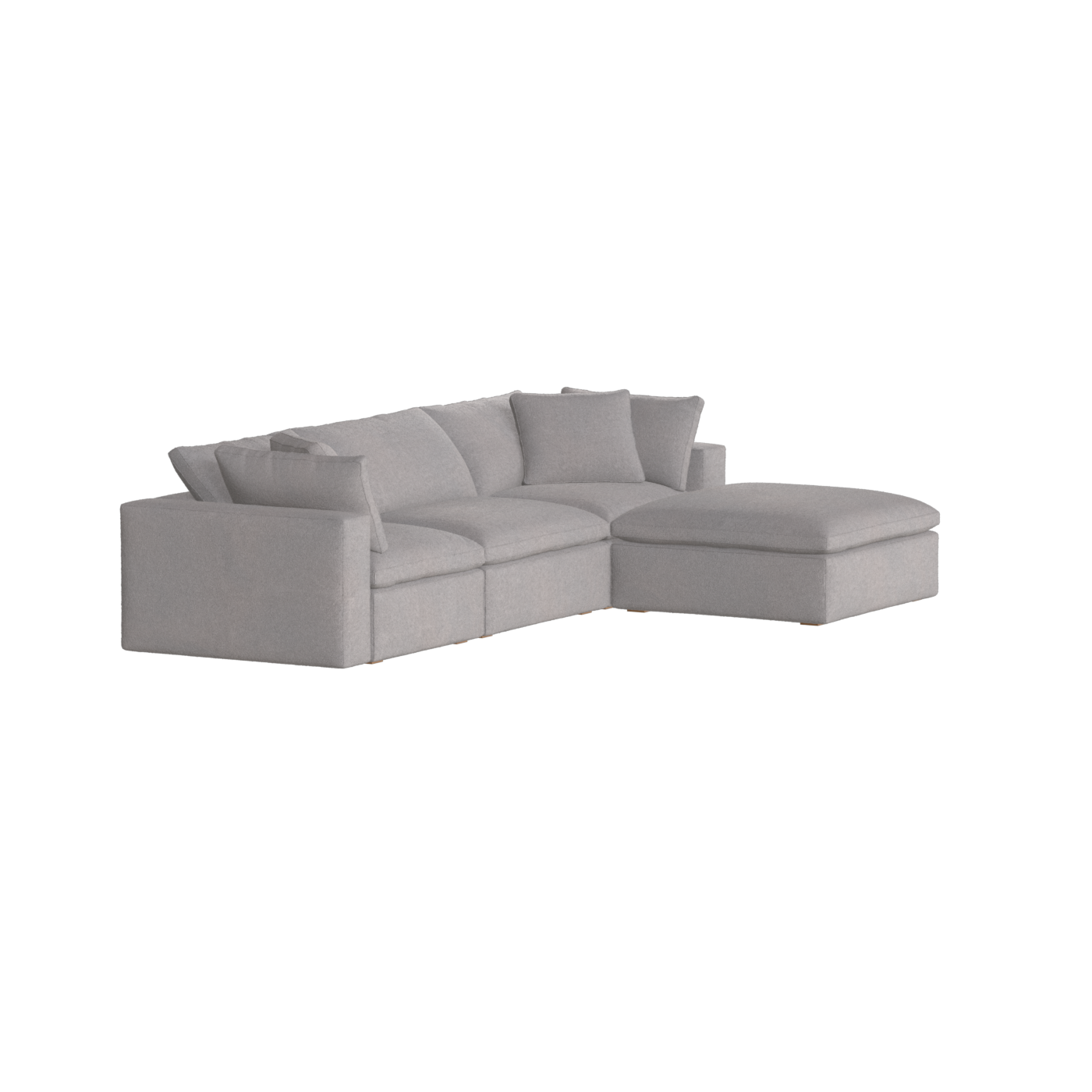 Ari dreisitziges modulares Ecksofa