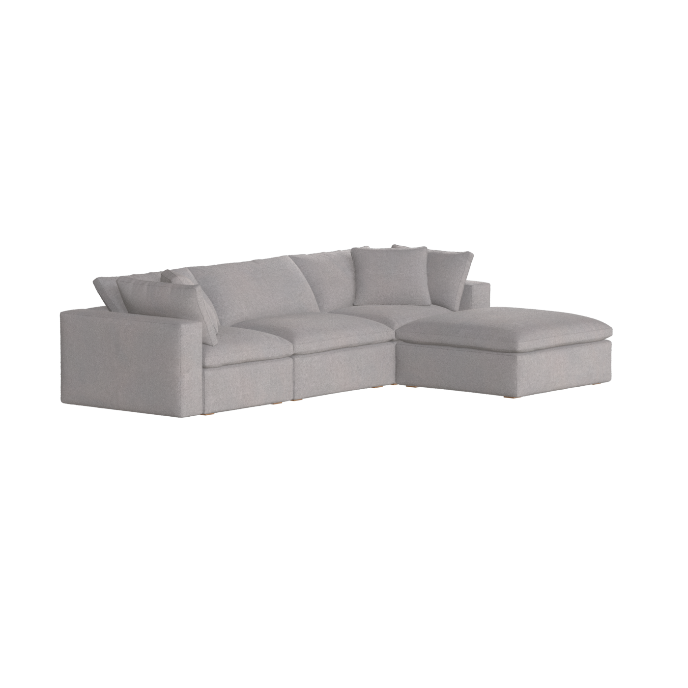 Ari dreisitziges modulares Ecksofa