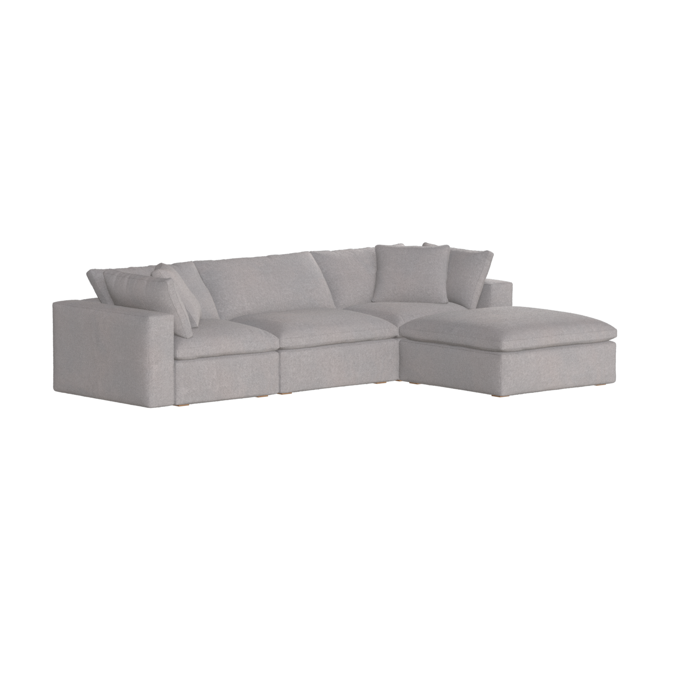 Ari dreisitziges modulares Ecksofa