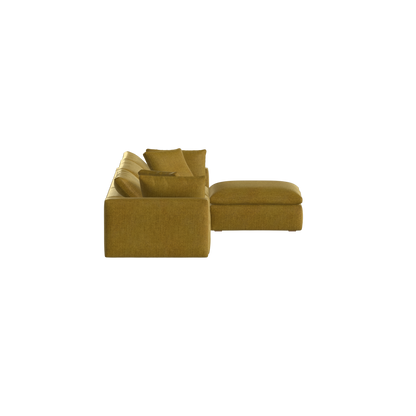 Ari three seater modular corner Sofa With Full Fabric Customisation