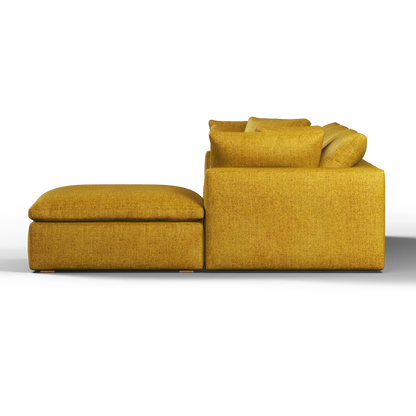 Ari three seater modular corner Sofa With Full Fabric Customisation