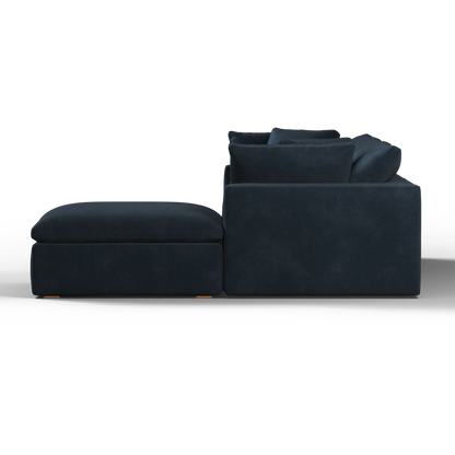 Ari three seater modular corner Sofa With Full Fabric Customisation