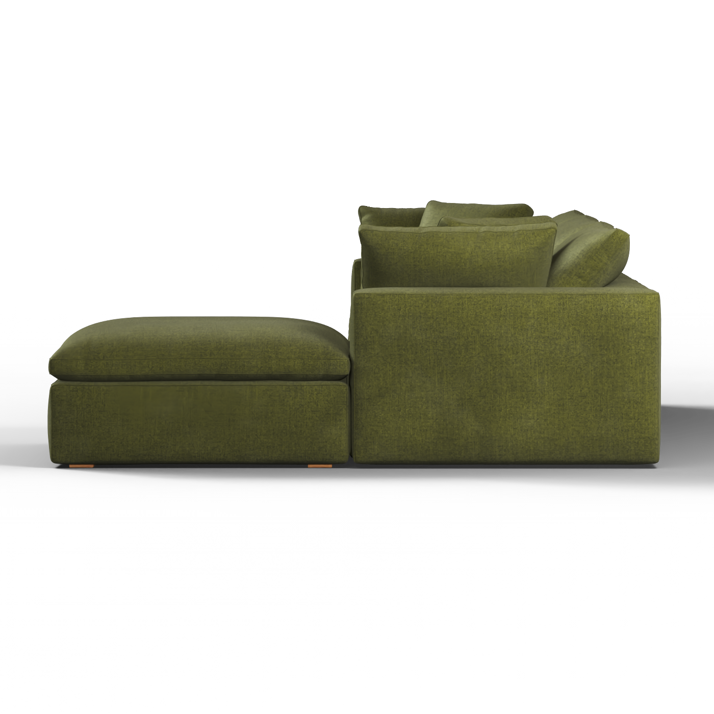 Ari three seater modular corner Sofa With Full Fabric Customisation