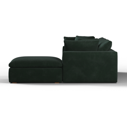 Ari three seater modular corner Sofa With Full Fabric Customisation