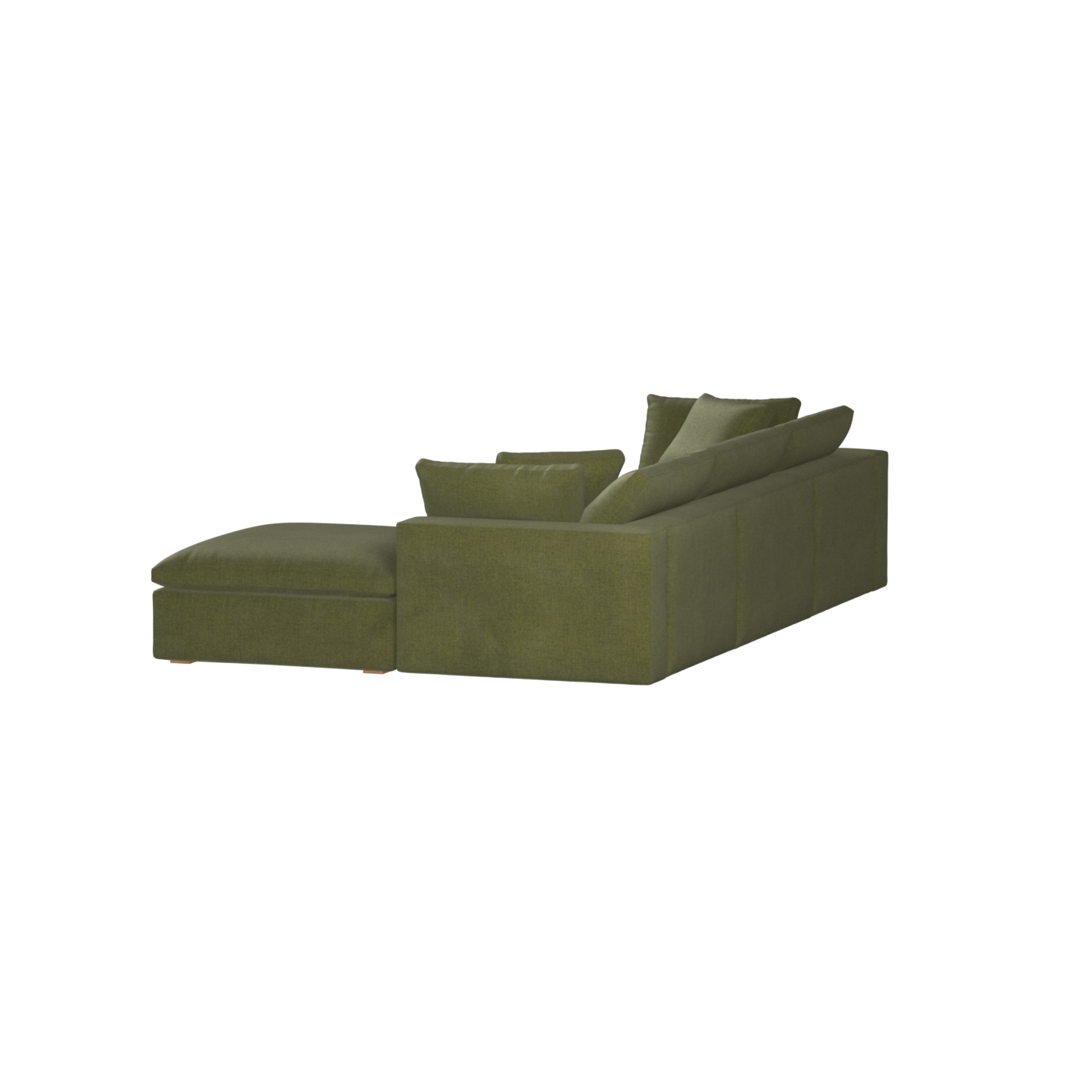 Ari three seater modular corner Sofa With Full Fabric Customisation