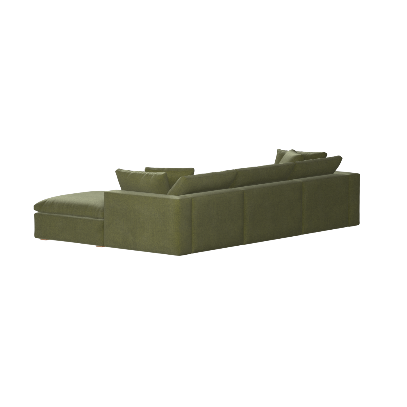 Ari three seater modular corner Sofa With Full Fabric Customisation