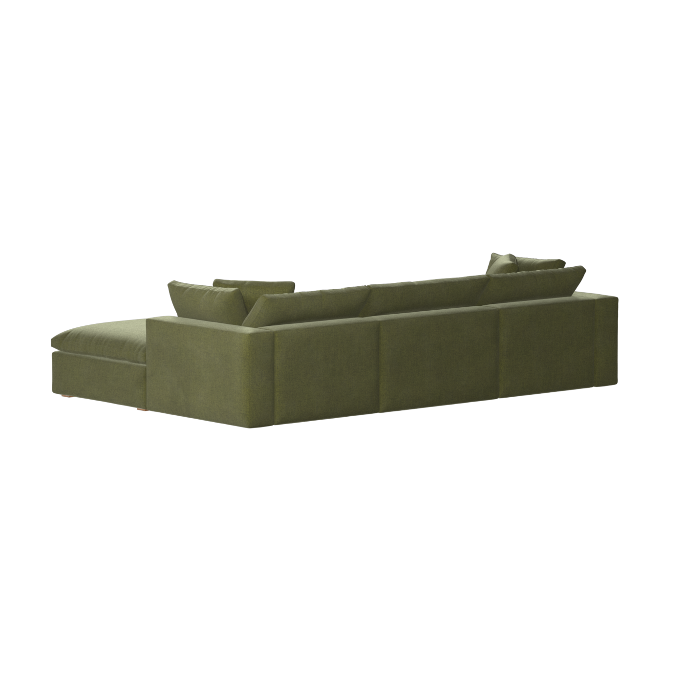 Ari three seater modular corner Sofa With Full Fabric Customisation